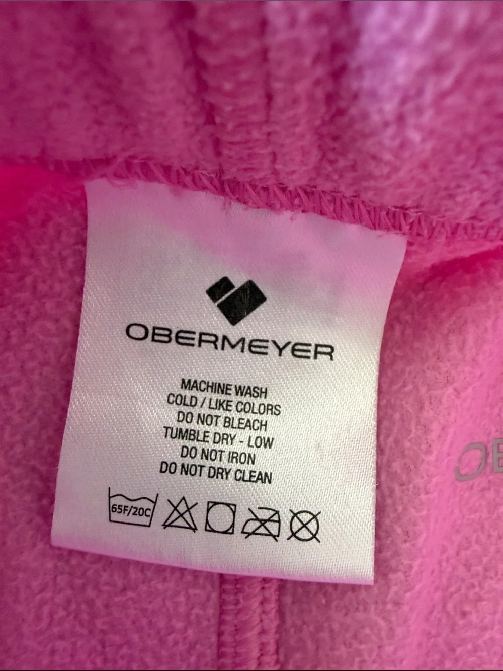 Pink Fleece Kids' Bottoms - Soft Cozy Pants